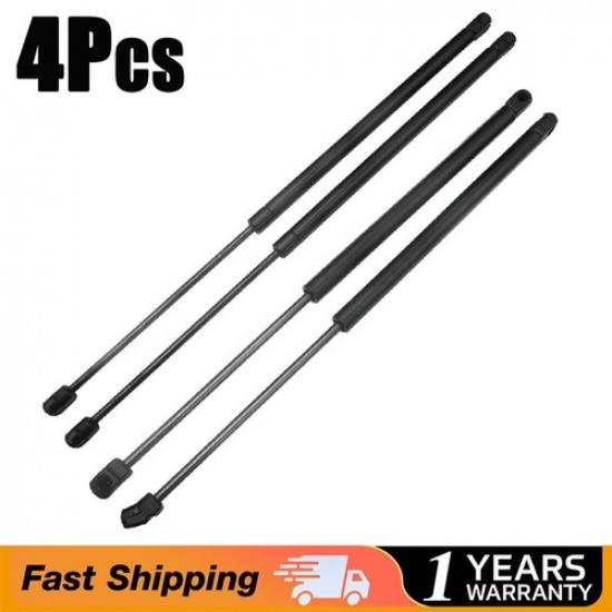 4Pcs For Mini Cooper R50/53 Front Hood+Tailgate Lift Support Gas Shock Struts