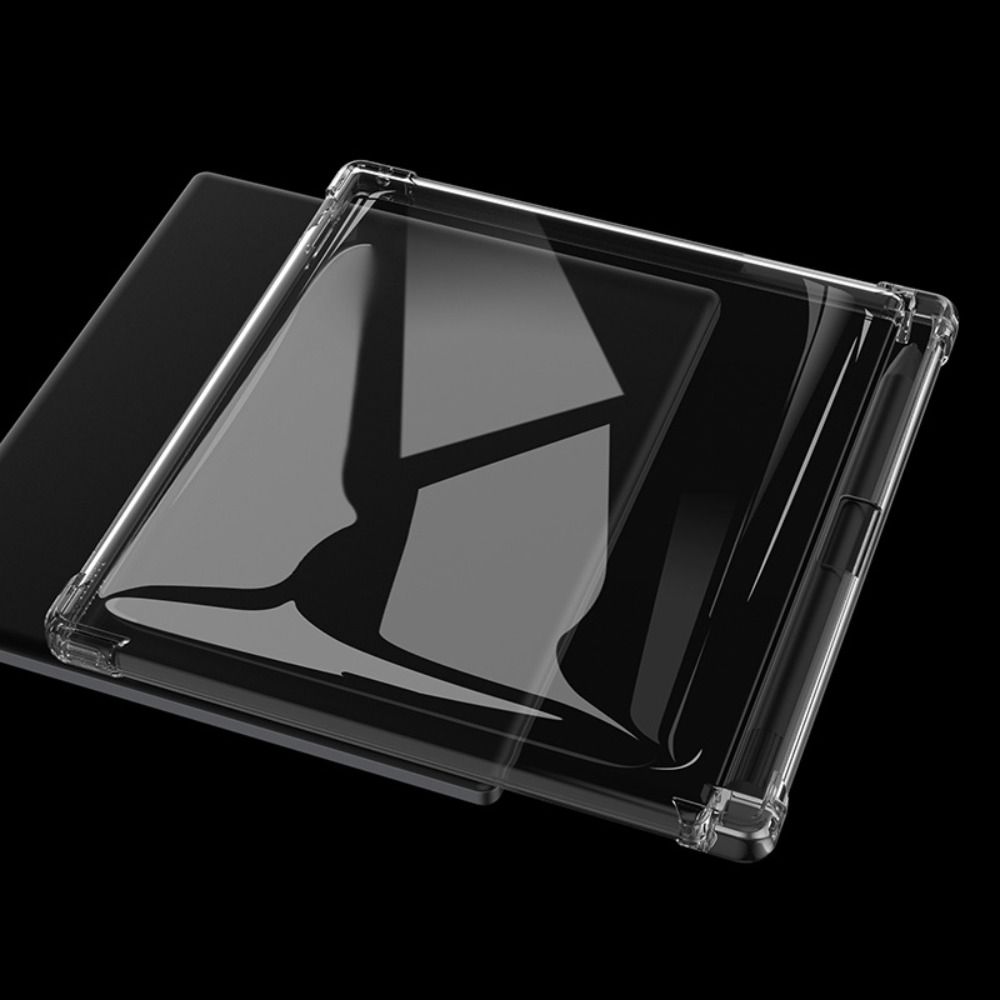 Air Bag E-Reader Case Wear Resistant Clear Back Shell Protective Cover for Bigme B751/B751C/Read