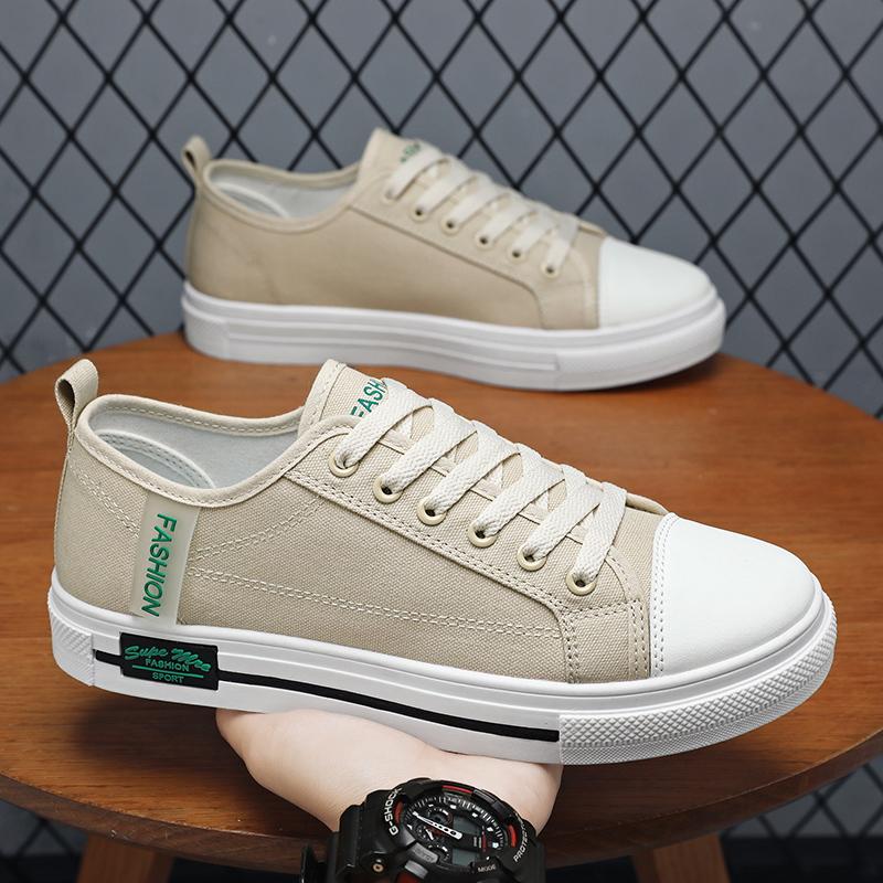 Summer Youth Versatile Canvas Shoe Outdoor Student Campus Style Leisure Sports Fashion Skateboarding  Low-top Couple StyleShoes