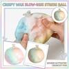 Wax Cracking , Stress Balls, Snowball Crunch , Soft Gel Toy With Crackable Textures