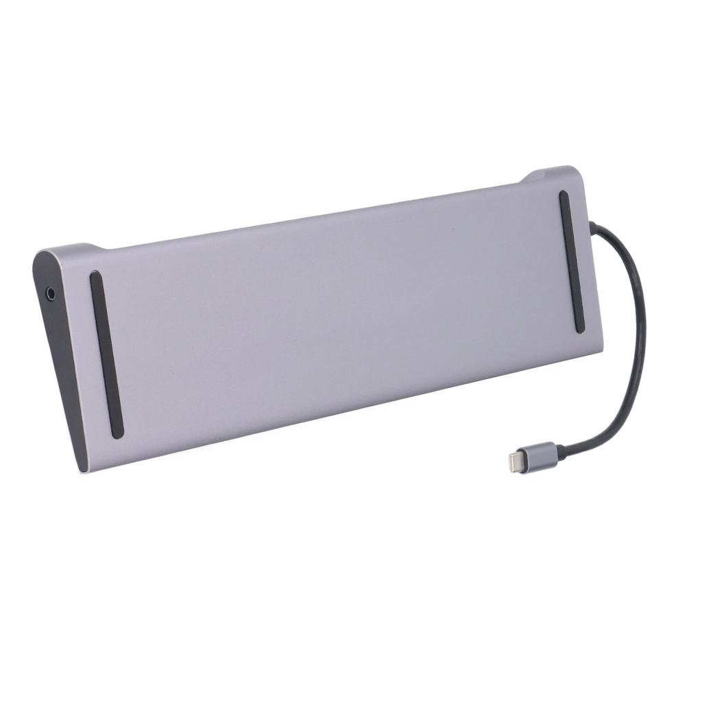 USB C HUB 11 In 1 Adapter PD Storage Memory Card Reader 5Gpbs USB3.0 VGA 1080P 60HZ 4K 30HZ RJ45