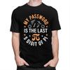 Custom My Password Is The Last 5 Digits Of Pi T Shirts Men Pure Cotton Tees Math Teacher Tshirts ShortSleeve Fashion Tshirt
