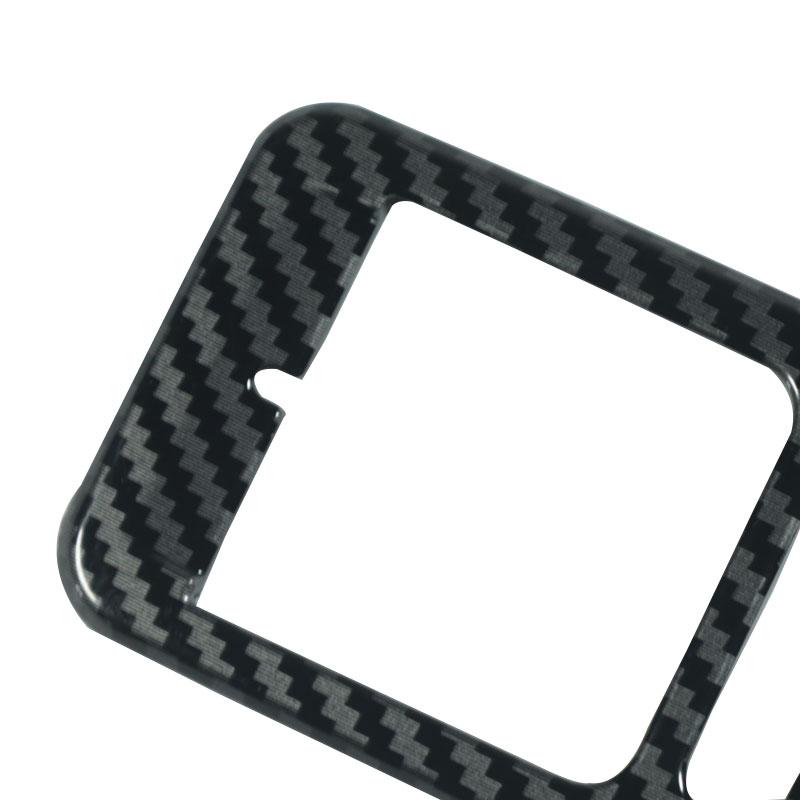 Car-styling din fibră de carbon textura geamului comutator de comandă panou ornament pentru VW Golf 6 MK6 2010 2011 2012