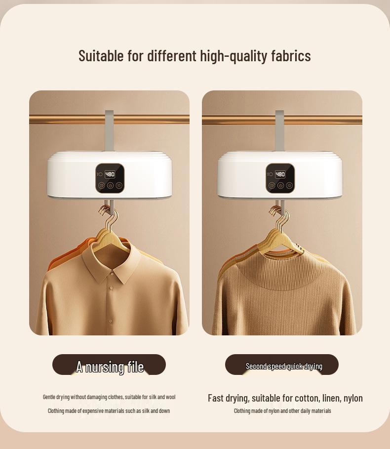 Portable Folding Dryer & Heater: Compact Clothes, Quilts, and Shoe Dryer for Home and Dormitory Use