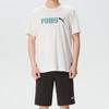 Puma Men's Short Sleeve & Shorts Sports Set