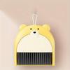 Cute Bear Mini Broom and Dustpan Set with Keyboard Cleaning Brush - Perfect for Desktop, Table Debris & Small Spaces