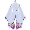 In Stock Emilia Cosplay Costume Dress with Hair Accessory Cosplay Costume Costume L [DOKITOKI] One-Piece