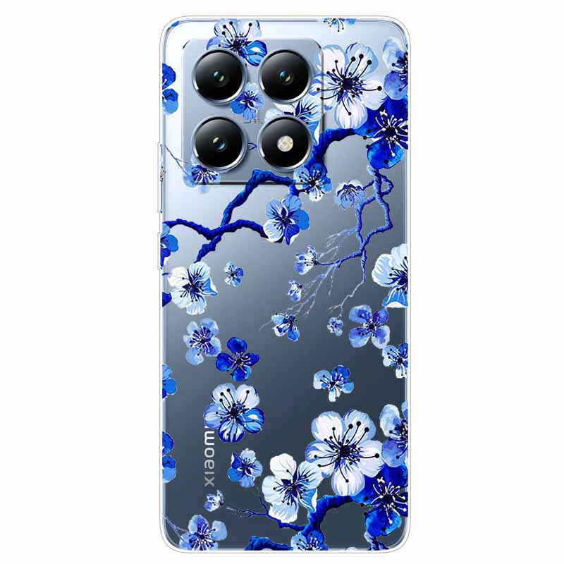 For Xiaomi 14T Case Transparent Cute Soft Silicone TPU Coque for Xiaomi 14t Pro Phone Cover Clear Capa Mi14T 14 t 14tPro Shells