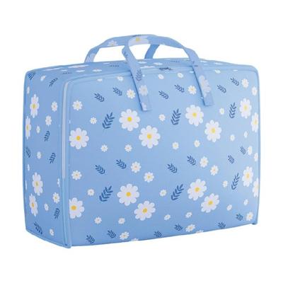 Contenedor de Almacenamiento No Tejido de Gran Tamaño para Ropa de Temporada Ropa de Cama Mudanzas Con Doble Cierre y Asas