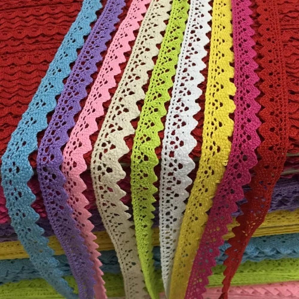 2 Yards Length Lace Ribbon Tape Cotton Sewing Fabric Lace New DIY Craft Lace For Sewing Projects