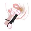 Doppelte Penetration Vibrator Sexspielzeug Strapon Dildo Vibrator Strap On Analplug für Mann Erwachsene Sexspielzeug