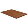 343026 vidaXL Bathroom Countertop Dark Brown 60x40x1.5 Cm Treated Wood