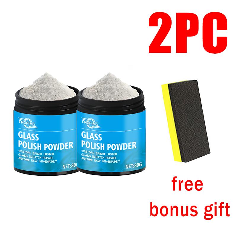 NEW Car Glass Polishing Powder Auto Glass Polishing Cleaning Powder Safe And Gentle Vehicle Cleaning Tool For Removing Oil Film