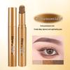 Dirw Radiance 3-Color Waterproof Eyeshadow Stick - Long-Lasting, Smudge-Proof, Earth Tones, Pearlescent Matte