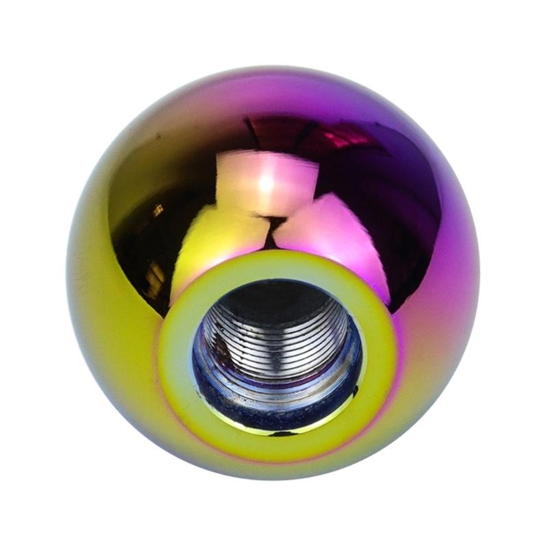 Gear Shifter Knob Ball Shape Knob Universal for Most Vehicles Anodized Aluminum Construction Comfortable Handling