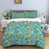 Cartoon Love HD Print Bedding Sett Children King Size Bedding Set Boy Girl's Bed Double Bed Duvet Covers Pillowcase Bedding Se