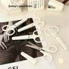 Pure White Children's Scissors Handmade Cut Paper Tool Mini Stationery Scissors  Kindergarten
