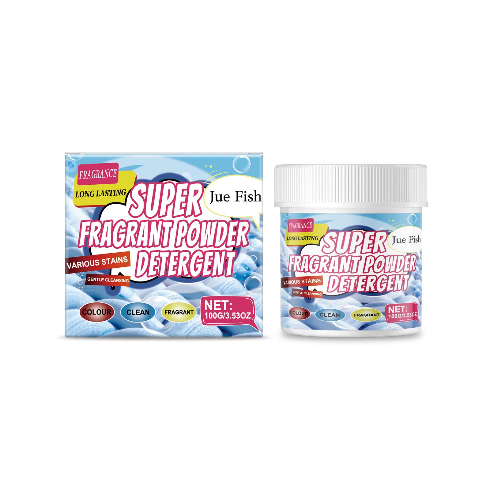 

JUE FISH Laundry Detergent: Long-lasting Fragrance, Removes Stains & Odors, Cares for Clothing