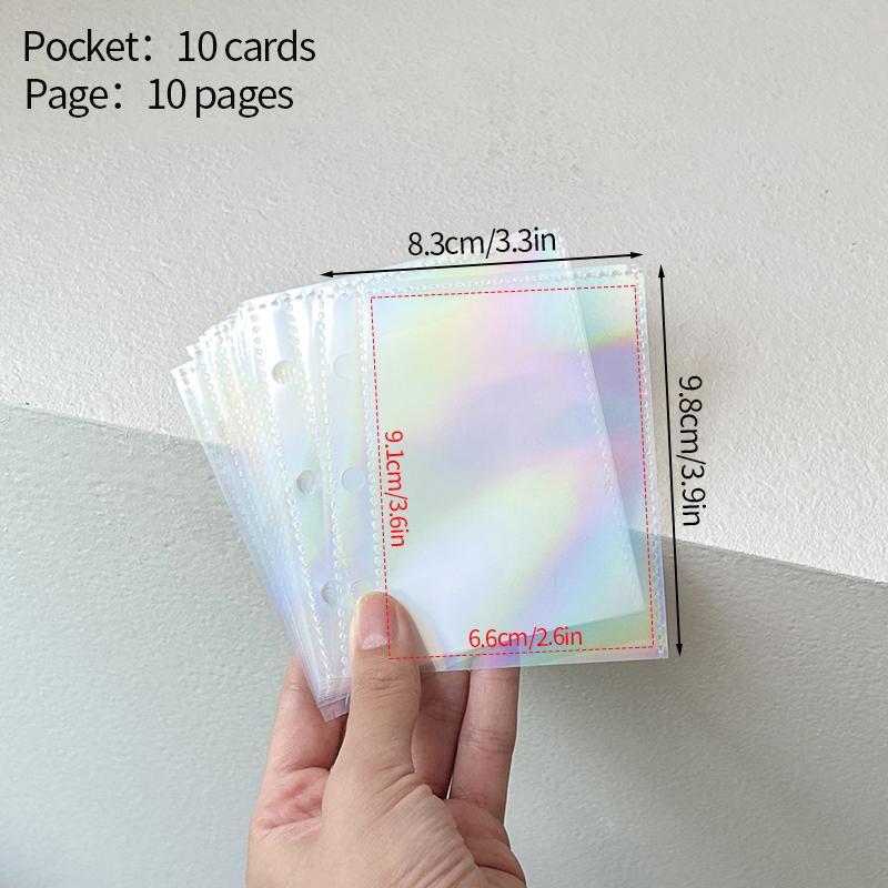A8 Binder Photocard Holder Idol Cards Collect Book Cute Photo Album Kpop Card Holder Binder Background Kpop Album
