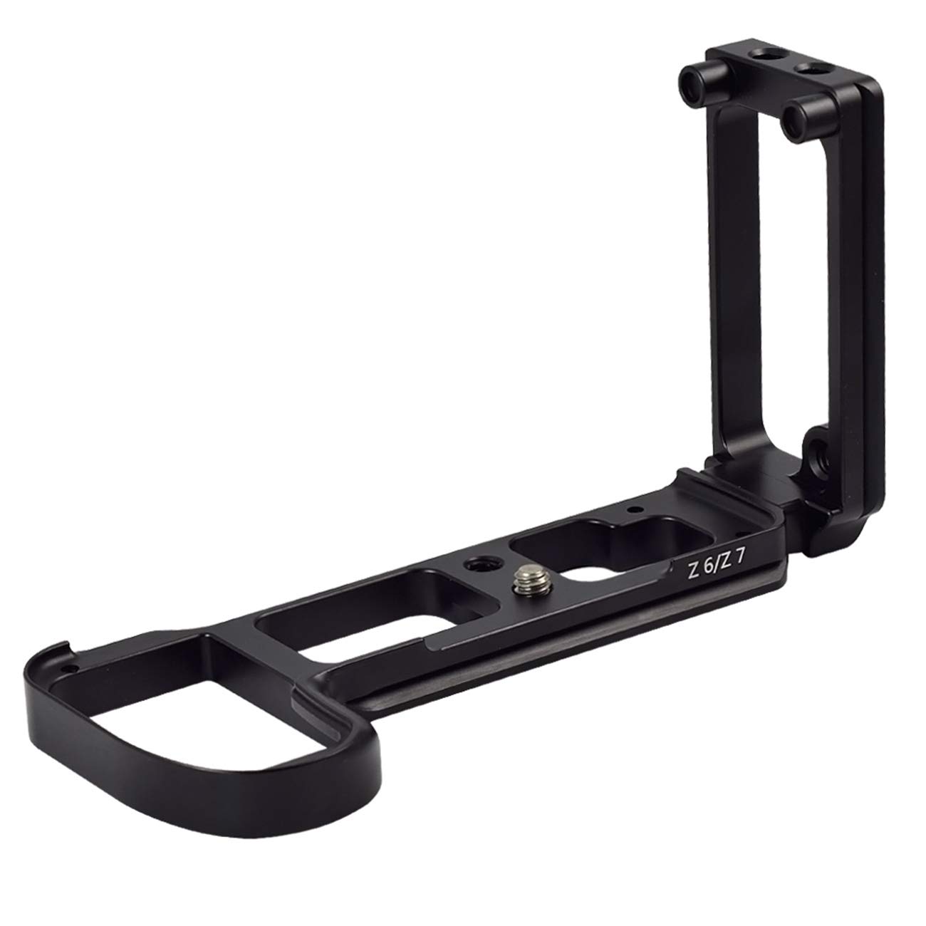 

[Z-Jing] L-shaped plate for Nikon Z6Z7Z6IIZ7II cameras, black, L-shaped quick release bracket for horizontal and vertical shooting, Arca-Swiss