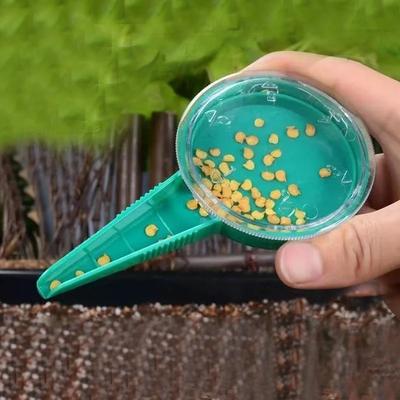 Semoir de graines de plantes, semoir de plantes, distributeur de semis multifonction de jardin, outils s'adaptant à différentes tailles de graines