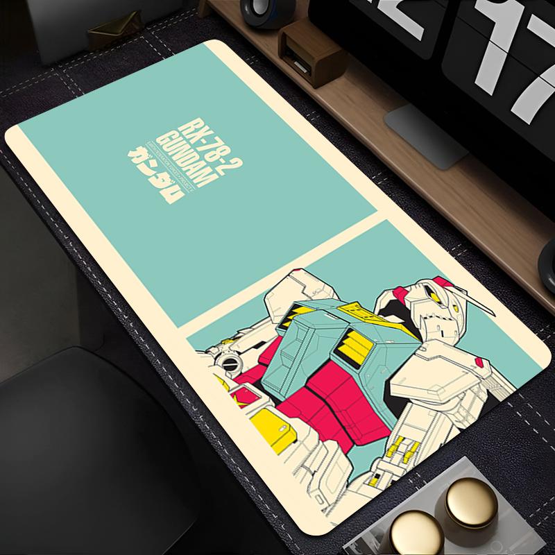 Mouse Pad Mechanical Warrior RX-78-2 G-gundam Gamer Keyboard Pad Rubber Desk Mouse Mat Carpet Rubber Gaming Notbook xl Mousepad