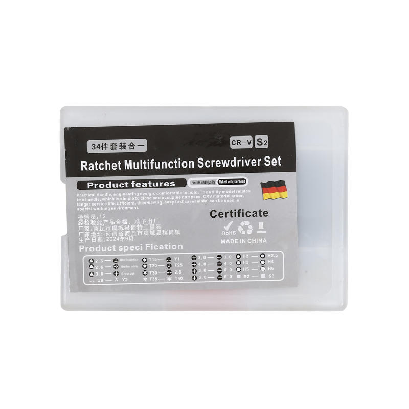 1 Sada Ráčnový šroubovák Sada Magnetický Dvouúčelový Bit Teleskopický Šroubovák Šetřící Práci Ruční Nástroj