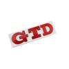 New Car 3D Metal GTD Badge Body Front Grill Trunk Emblem Sticker For Volkswagen VW Golf 3 4 5 6 7 7.5 MK4 MK5 MK6 MK7 GTD C