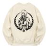 KAN6312 Kmc0059 Worship Fleece-Lined Sweatshirt - Cream