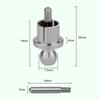 Monosaudio RCA Plug Teflon Protective Noise Jack RCA Input Terminal Removable Center for AV and Sound System Audio Set of 8 Caps, Caps, Reduction,
