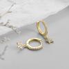 Fashion Creative Korean Style Sweet Lovely Diamond Star Earrings Jewelry Gift For Girls