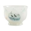 Hand-Painted Jade Ceramic Gongfu Tea Cup - Landscape Design, Perfect for Tea Tasting, Personal Use, or Gift.