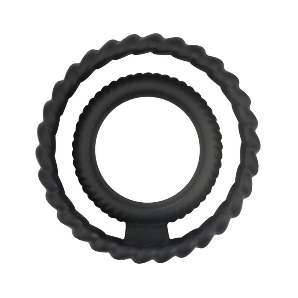 Man Lock Ejaculation Penis Erection Rings Delaying Ejaculation Cock Rubber Rings Penis Enlargement Sex Toys for Male Sex Rings