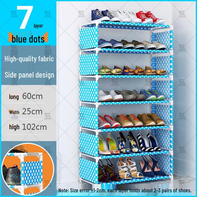 Skohylla: Flerskiktad, dammtät, ekonomisk skoskåp för studenthemmet eller hemmet