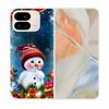 For Google Pixel 9 Pro Fold Case Pixel Fold Christmas Cute Clear Hard Plastic PC Phone Back Cover For Google Pixel9 Pro Fold 5G