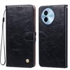 Vintage Crazy Horse Texture PU Leather Flip Wallet Phone Case for Vivo Y38 5G Card Holder Kickstand Shockproof Protective Cover