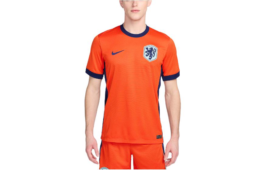 Nike Netherlands Men's Team 2024/25 Stadium Home Men's Nike Dri FIT Soccer Replica Jersey FJ4276-819