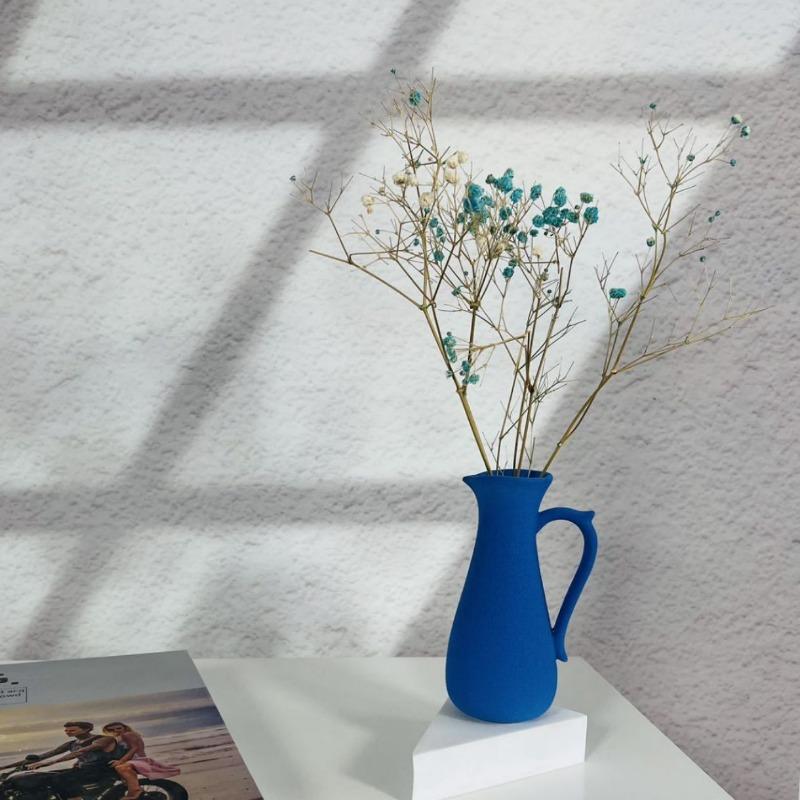 Severské stylové stolní keramické vázy, ozdoby a kreativní dekorace