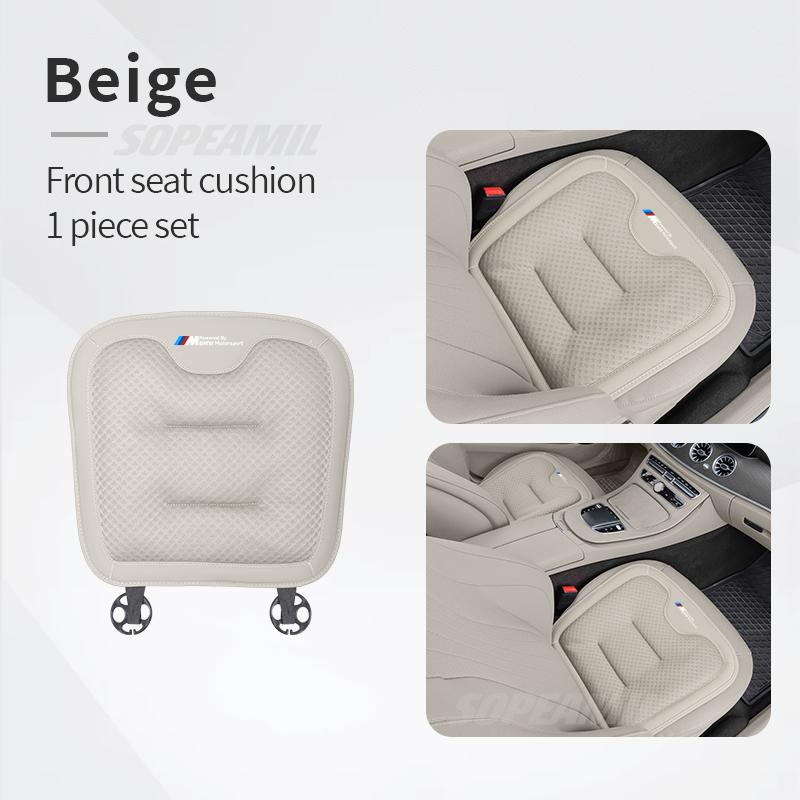 Car Seat Cushion Cover Breathable Ice Silk Seat Protector Pad BMW M Motorsport X1 X3 X5 X7 E39 E46 E60 E90 F10 F20 F30 G20 G30