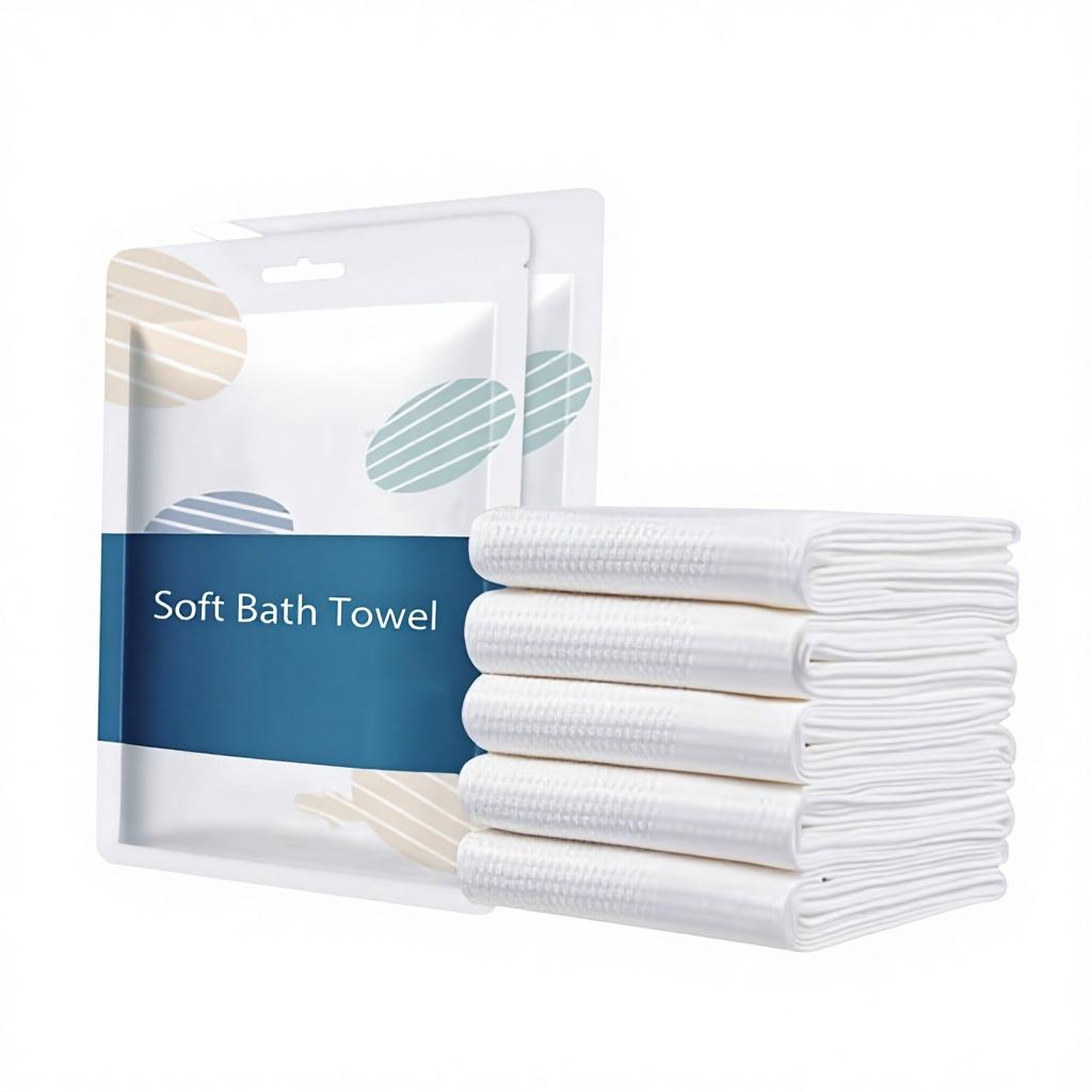 Disposable Travel Bath Towel Portable Independent Small Bag Environmentally Friendly Non-Woven Fabric