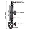 25mm Universal Ball Head Phone Holder Handlebar Mount for Smartphones Mobile Devices For Outdoor Commuting