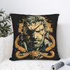 Pillow Cover Fanart MGS Gaming  Kawaii Pillow Case For Sofa Couch Bed Living Room Pillowcases