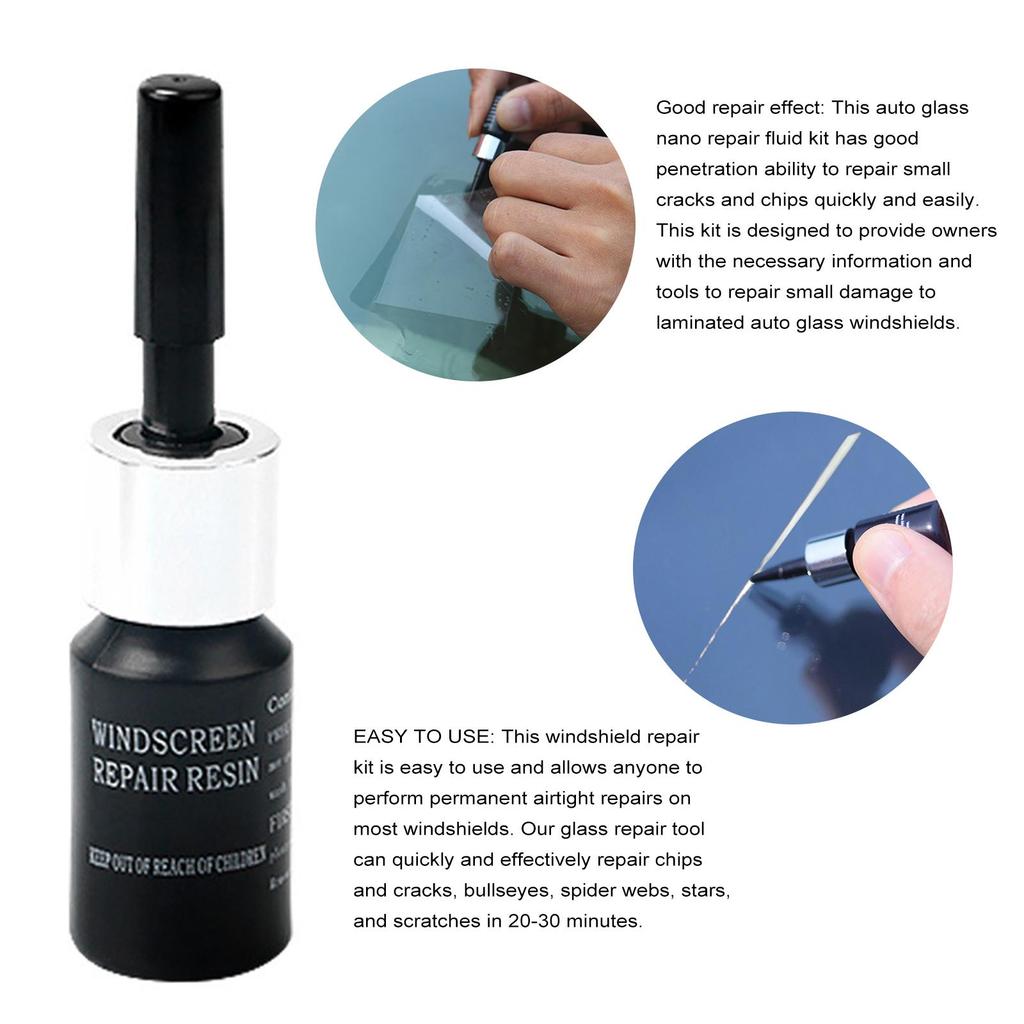 Car Windshield Cracked Repair Tool Upgrade Auto Glass Repair Fluid DIY Auto Window Scratch Crack Restore for Car Accessories