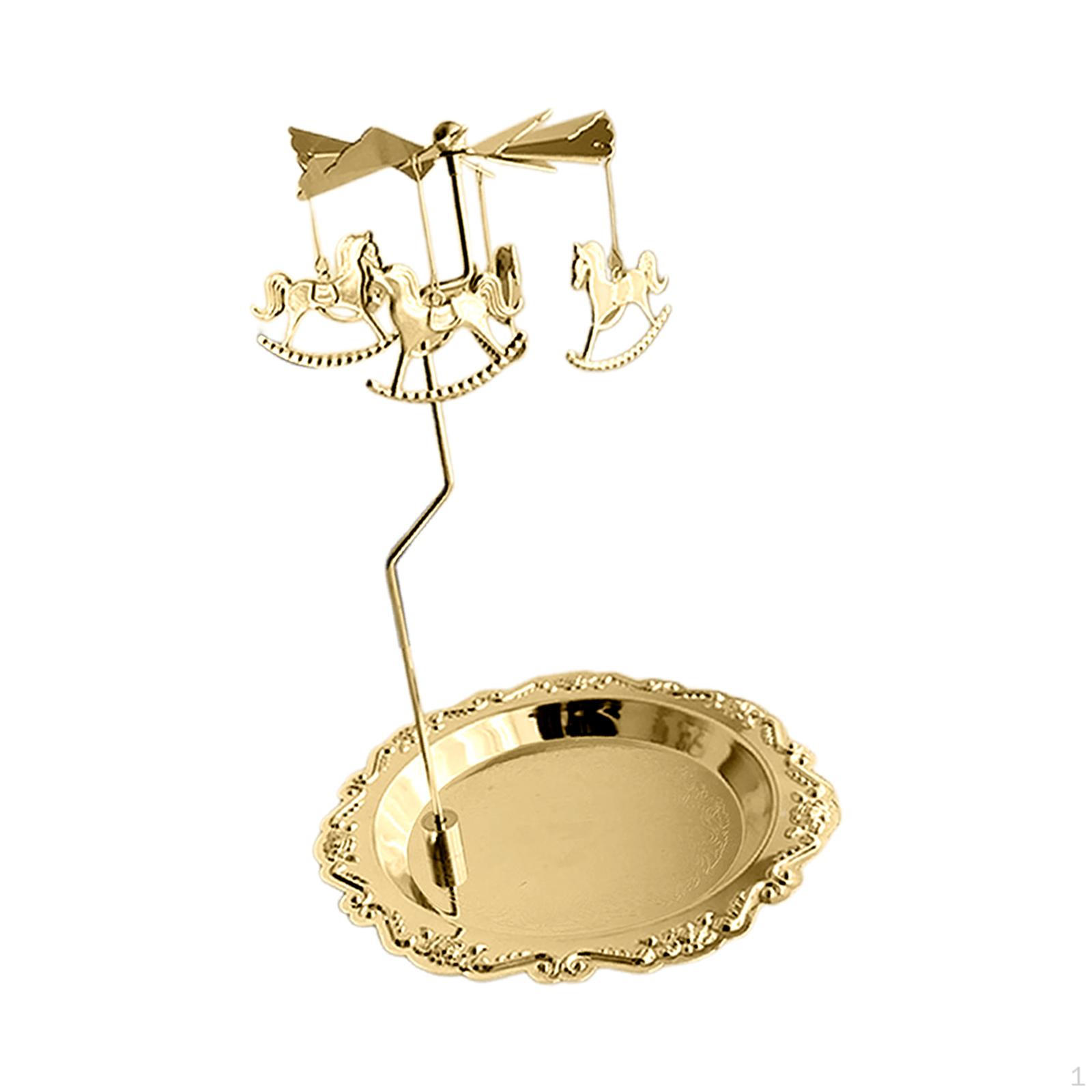 

Поворотный подсвечник для домашнего хранения для свадебных встреч Aureate