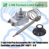 Fritteuse Temperaturregelung Stahl Temperaturregelung 204℃/400°F 1/4" NPT RX-1-36 Thermostat für 60125401