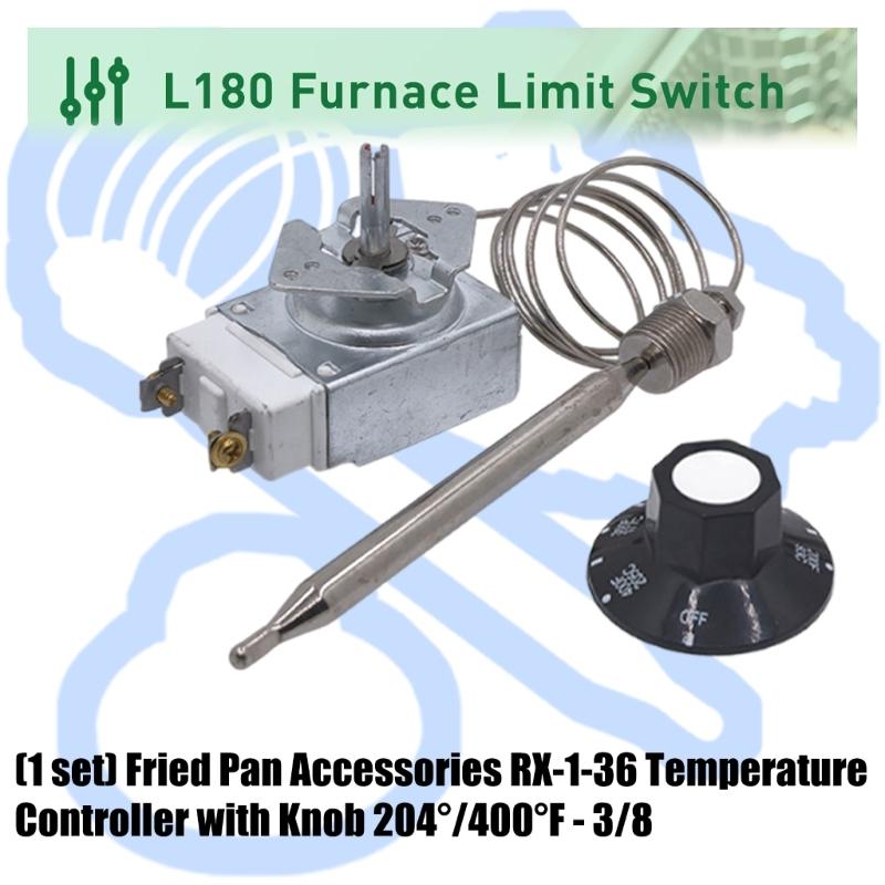 Fritteuse Temperaturregelung Stahl Temperaturregelung 204℃/400°F 1/4" NPT RX-1-36 Thermostat für 60125401