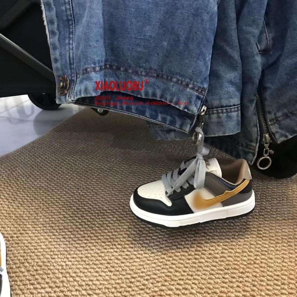 2025 Winter Plüschgefütterte Sneaker für Jungen und Mädchen – Warm, Modisch, Bequem, Doppelte Baumwollschuhe für ältere Kinder