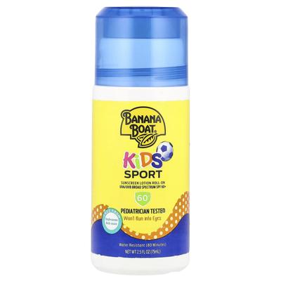 Kids Sports, Sunscreen Lotion Roll-On, SPF 60+, 2.5 Fl Oz (75 Ml)