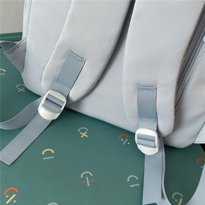 Damen Schleifenrucksack Schülerrucksack Leichtgewicht Pendler Reise Rucksack