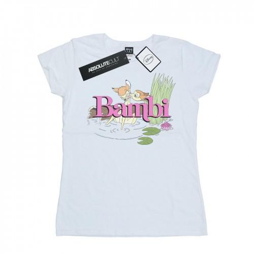 Disney Womens/Ladies Bambi Kiss Cotton T-Shirt